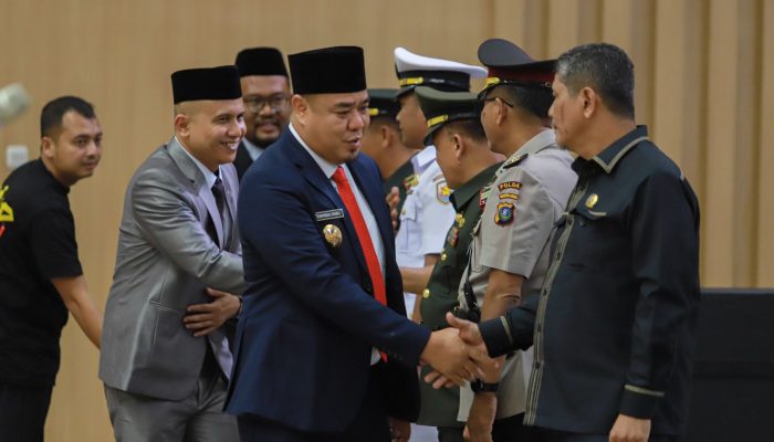 *Persiapan HUT ke-80 RI, Bupati Batu Bara Kukuhkan Paskibraka Batu Bara*