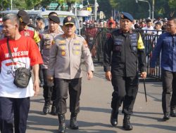 Satbrimob Polda Metro Jaya Laksanakan Pengamanan Skala Besar Dalam Rangkaian Peringatan HUT ke-80 RI.